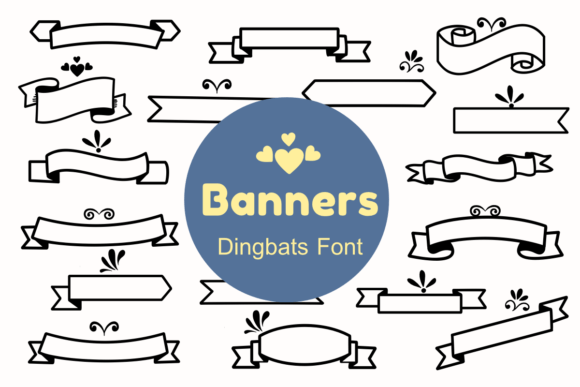 Banners: A Creative Font for Unique Designs