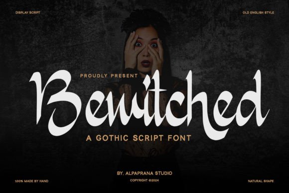 Bewitched: A Handwritten Font That Adds Charm to Your Projects