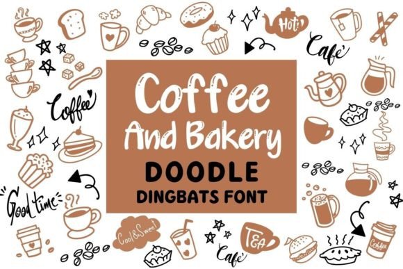 Coffee and Bakery: A Playful Font for Creative Projects