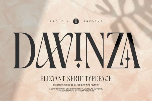 Davinza: A Timeless Serif for Modern and Vintage Design