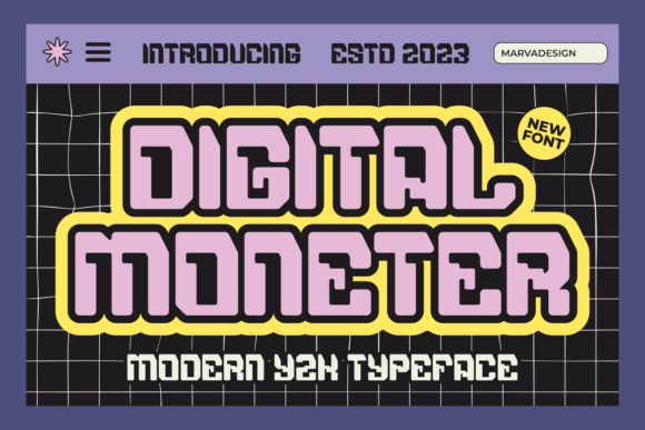 Digital Moneter: Redefining Modern Typography