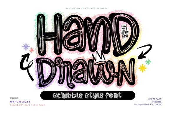 Hand Drawn: A Playful and Expressive Typeface