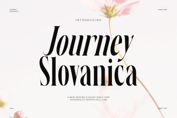 Journey Slovanika: A Modern Serif Font for Elegance and Style