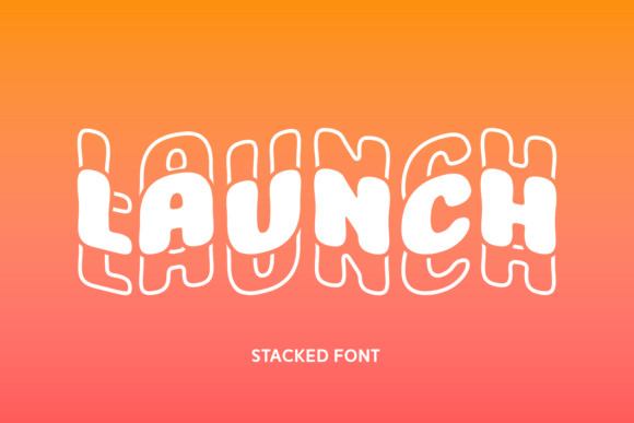 Launch: A Dynamic and Playful Font for Eye-Catching Designs