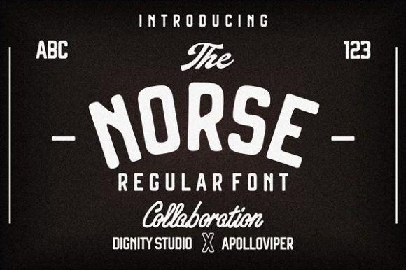 Norse: A Bold, Organic Display Font for Creative Expression