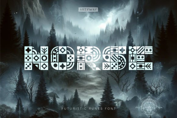 Norse Ancient Alphabet: A Timeless Blend of Mysticism and Modern Design