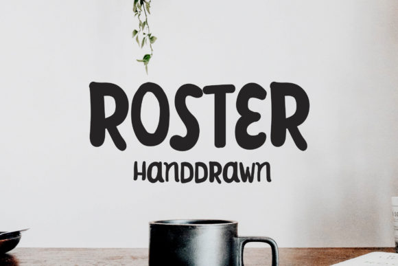 Roster: A Handwritten Font That Brings Creativity to Life
