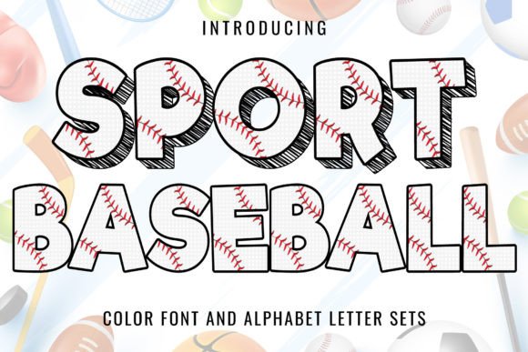 Sport Baseball Font: A Playful Twist for Sports Enthusiasts
